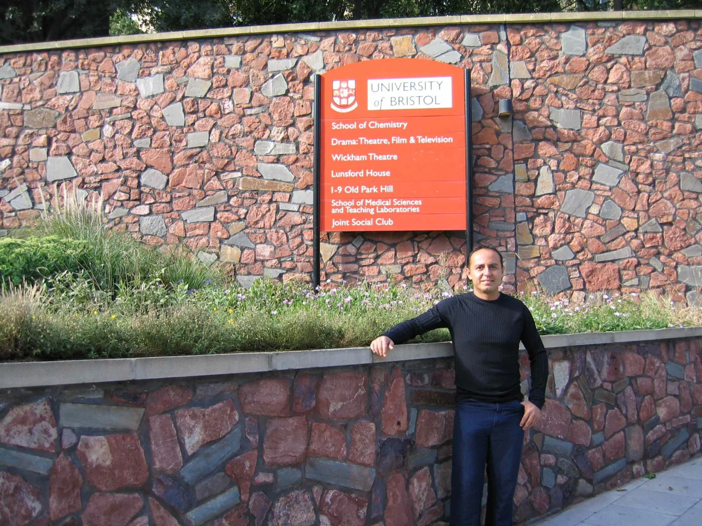 Julio Gallardo at the University of Bristol campus